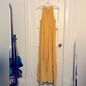 Nine West - Yellow Maxi Dress - Size S